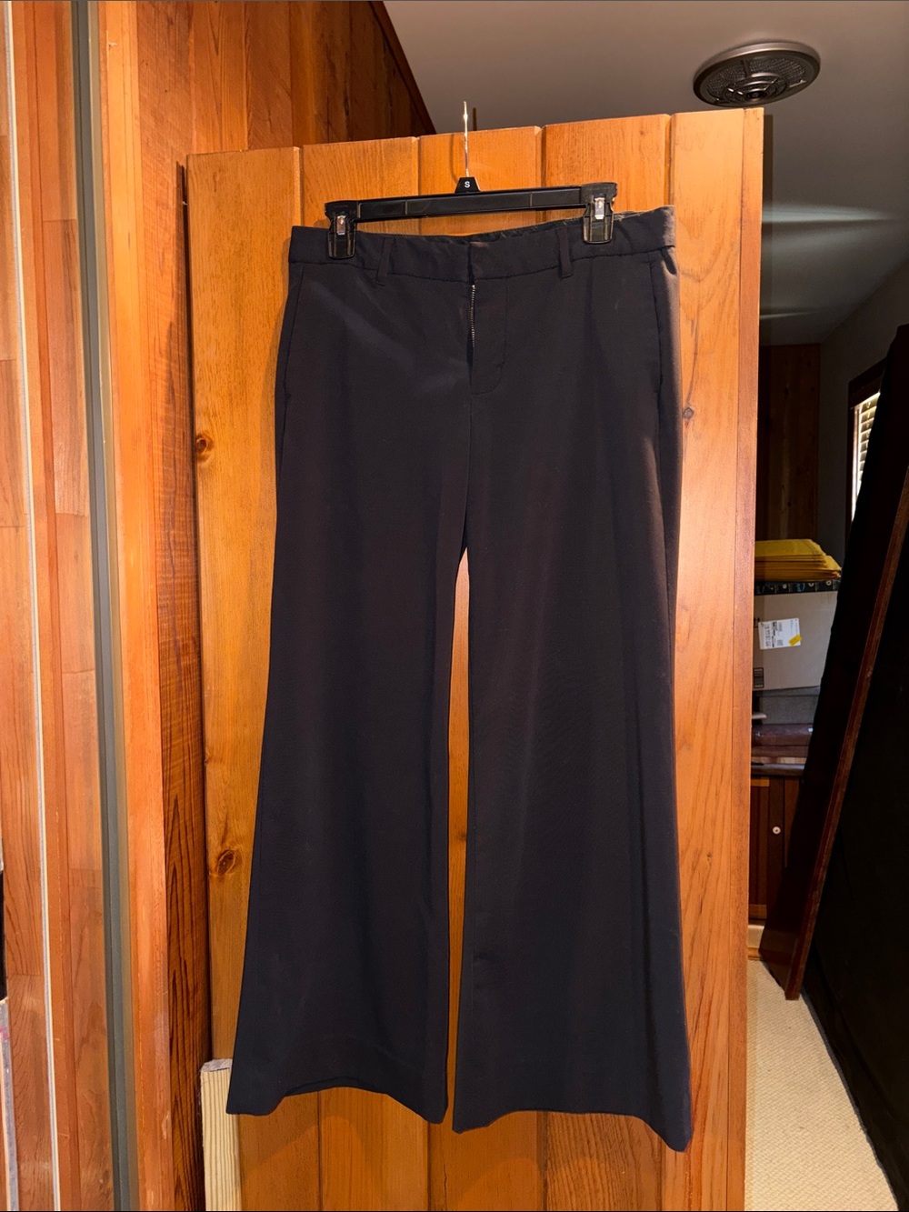 GAP Women's Black Wide Leg Dress Pants